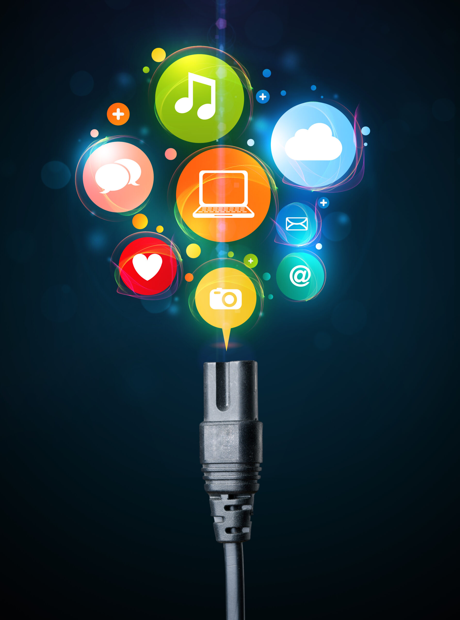 connected world technology concept with power cord 2026 03 26 01 16 34 utc